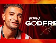 hupu虎扑-官方：亚特兰大27岁中卫戈弗雷(léi)租借加盟谢菲联