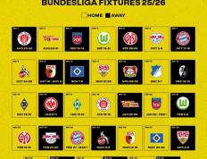 多特新賽(sài)季德甲賽(sài)程：首轮客战圣保利，10月中旬对阵拜仁