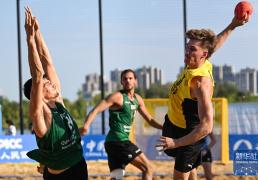 虎扑社区-成都世运会｜沙滩手球男子决赛：德国队夺冠