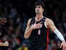 虎扑NBA-波特兰开拓者新锐球星期待与利拉德携手合作