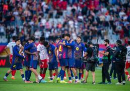 虎扑NBA-（体育）足球——西甲：巴塞罗那胜赫罗纳