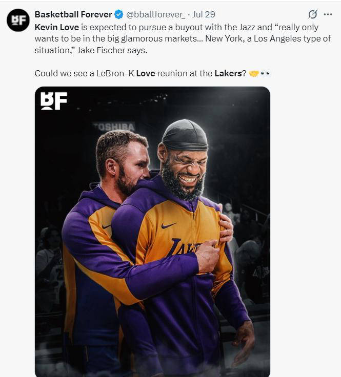 凯文-乐福与犹他爵士商讨买断事宜 费城有(yǒu)意引进