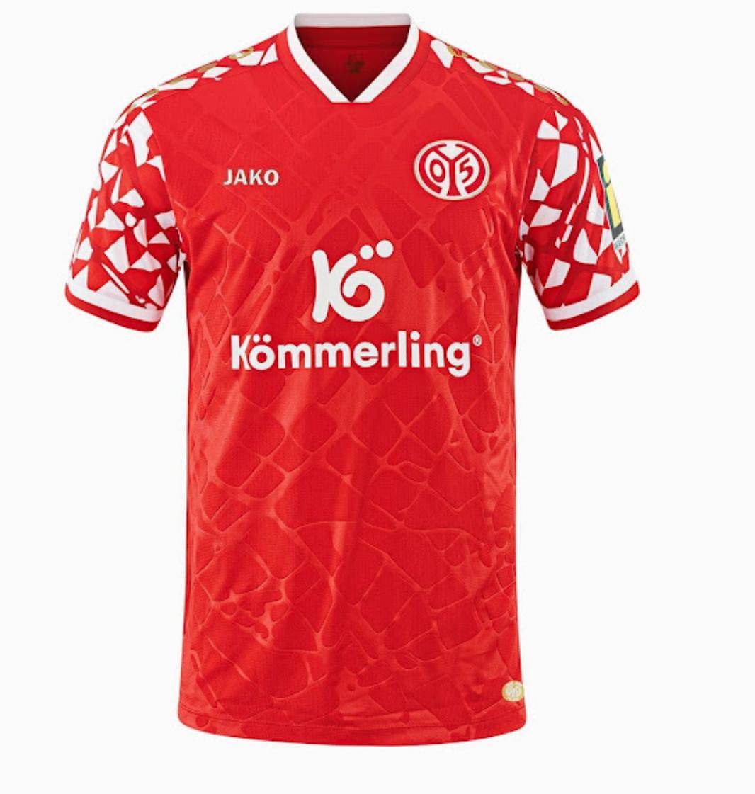 虎扑app-美(měi)因(yīn)茨05足球俱乐部发布25/26赛季全新主场球衣