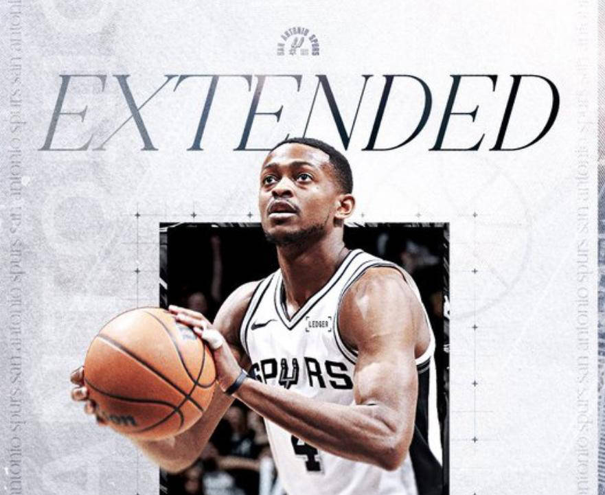 虎扑中国-圣安东尼奥马刺续约福克斯4年229億(yì)美元