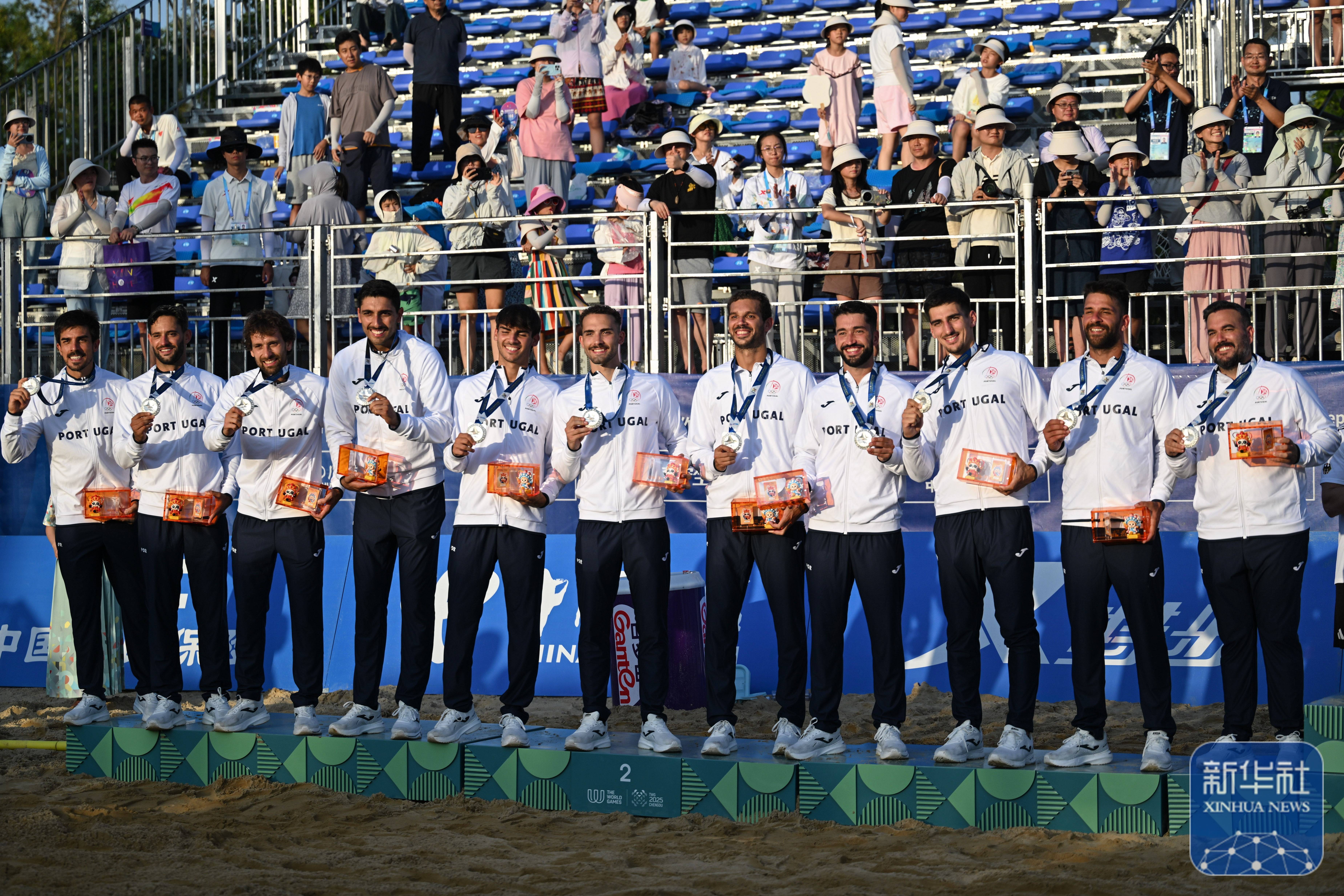 虎扑社区-成都世运会｜沙滩手球男子决赛：德国队夺冠