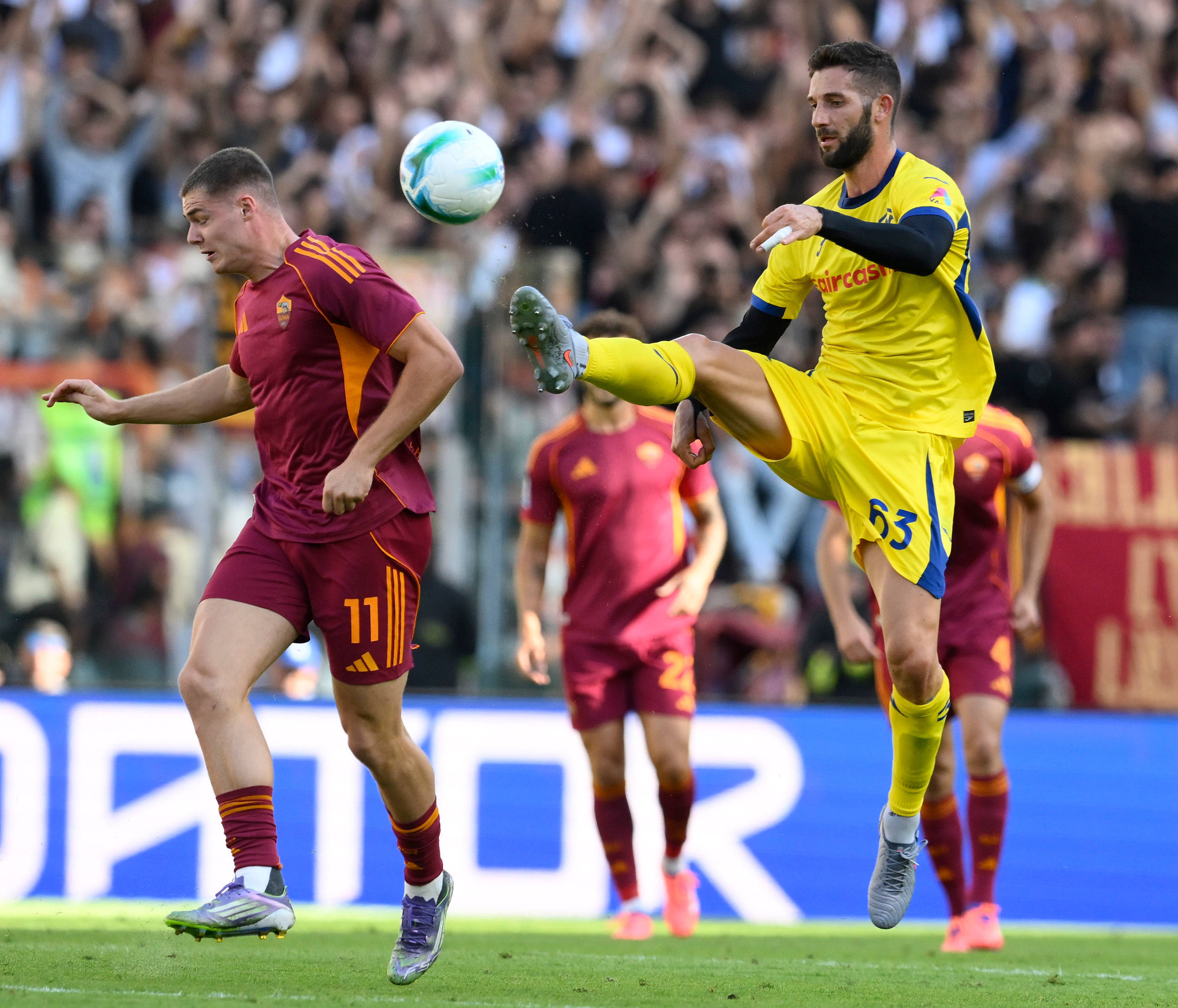 虎扑网址-（躰(tǐ)育）足球——意甲(jiǎ)：罗马胜维罗纳